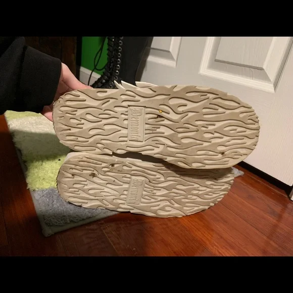 White Demonia Damned Platform Boots Womens 8 - Picture 5 of 5